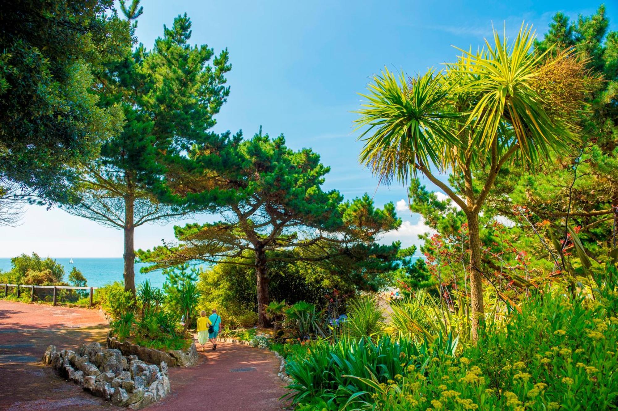 Bournecoast - Clifftop Apartment With Garden -Fm827 Борнмът Екстериор снимка