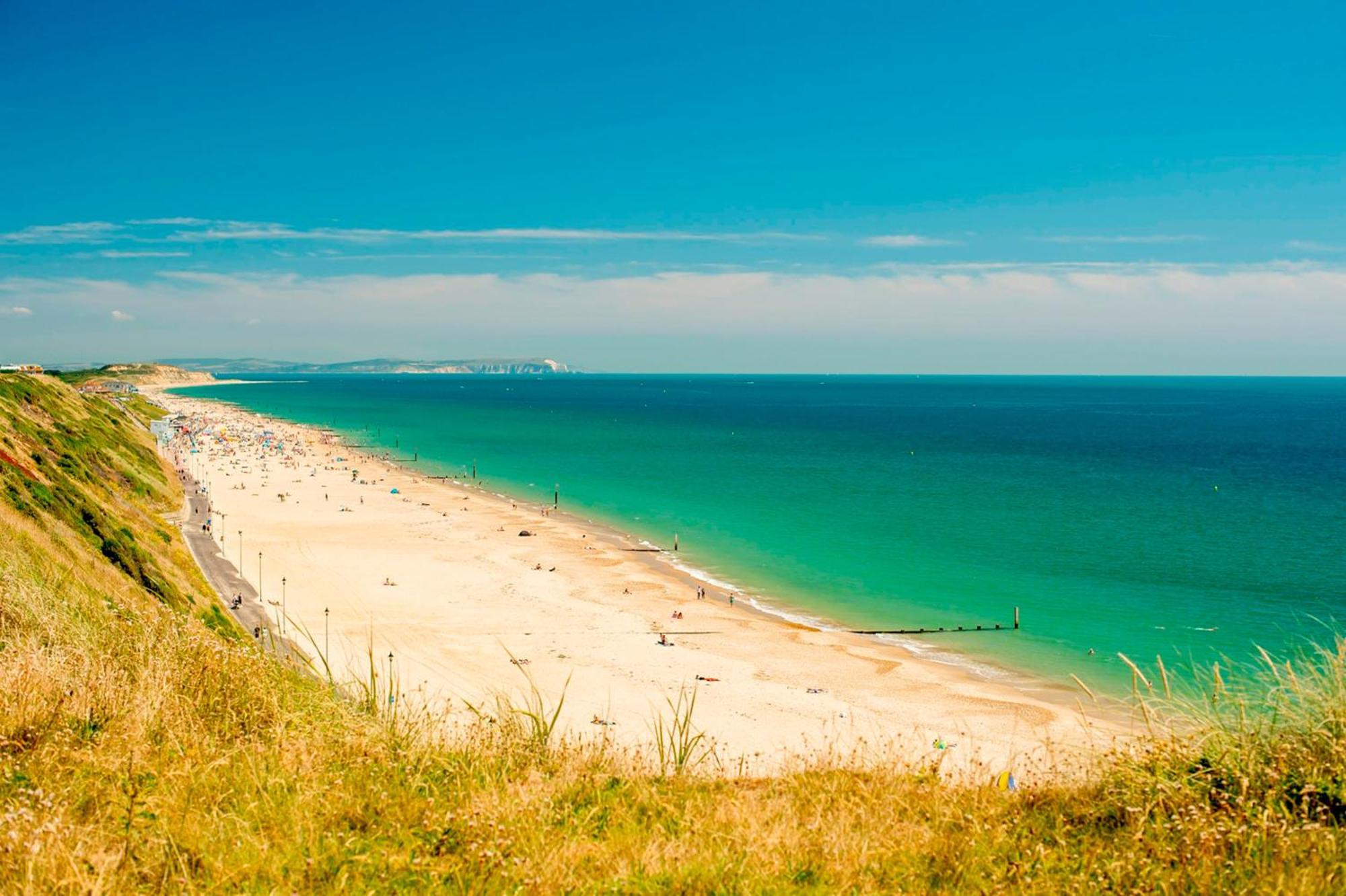 Bournecoast - Clifftop Apartment With Garden -Fm827 Борнмът Екстериор снимка